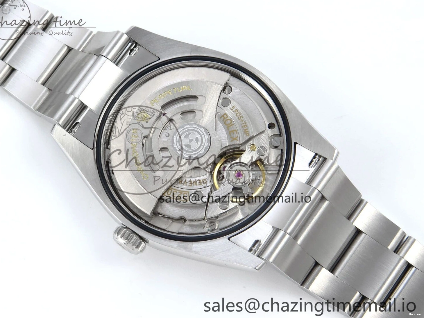 MiroTime 0330 Oyster Perpetual 126000 36mm EWEF Best Edition 904L Steel Yellow Dial A Supportive 777